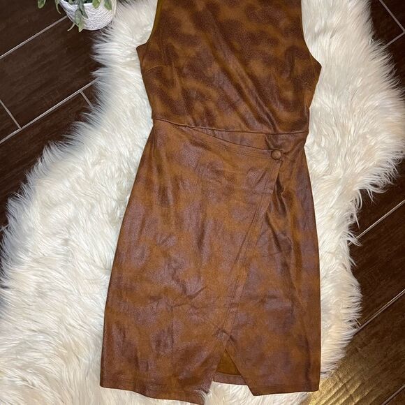 philosophy Carmel faux wrap Sleeveless Dress Size Small - Picture 3 of 12